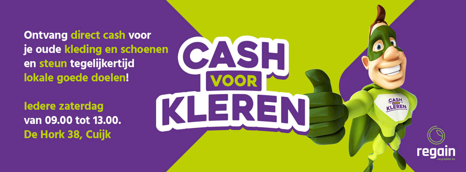 Cash voor Kleren