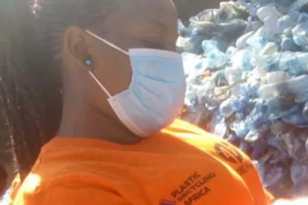 Plastic Recycling Africa employee
